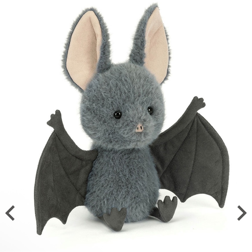 Jellycat Broox Bat. NWT and dust bag.